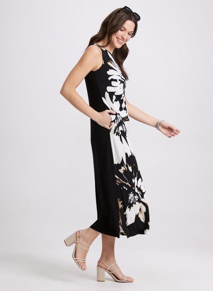 LAURA Floral Midi Dress