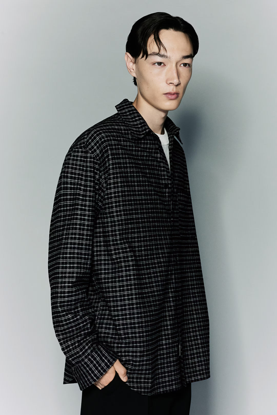 H&M Loose Fit Flannel shirt