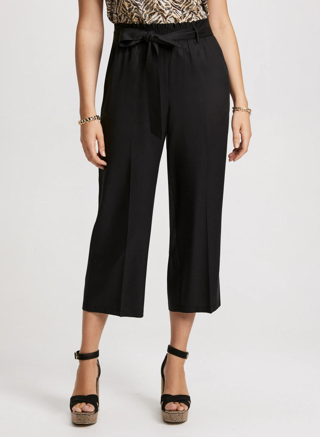 LAURA Pull-On Tencel Capris
