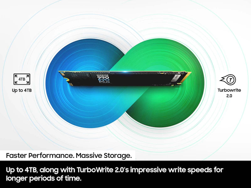 Samsung 990 EVO Plus 2 TB SSD Gen4 NVMe™ M.2