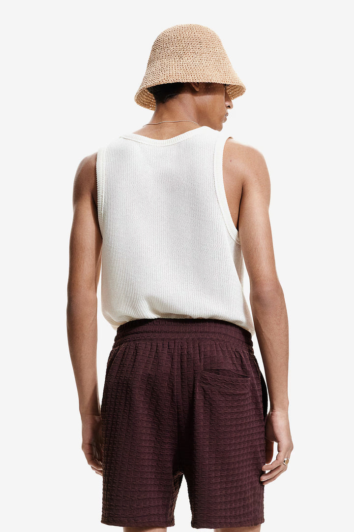 H&M Regular Fit Textured Sweatshorts