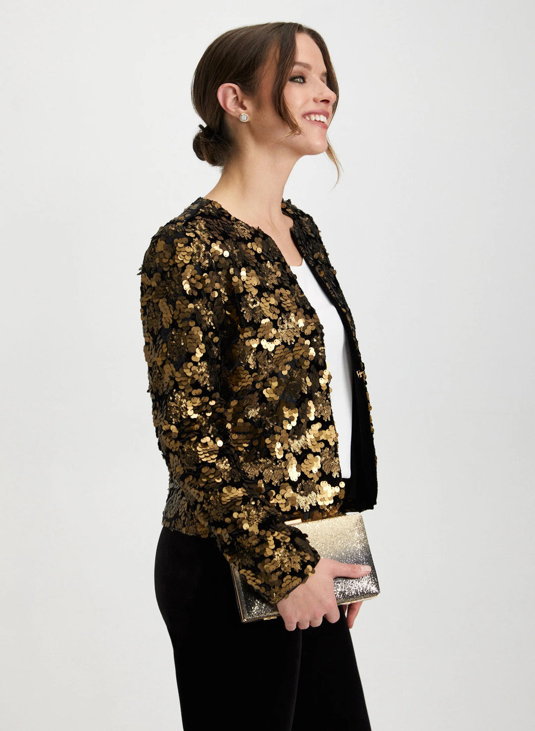 LAURA Short Sequin Jacket