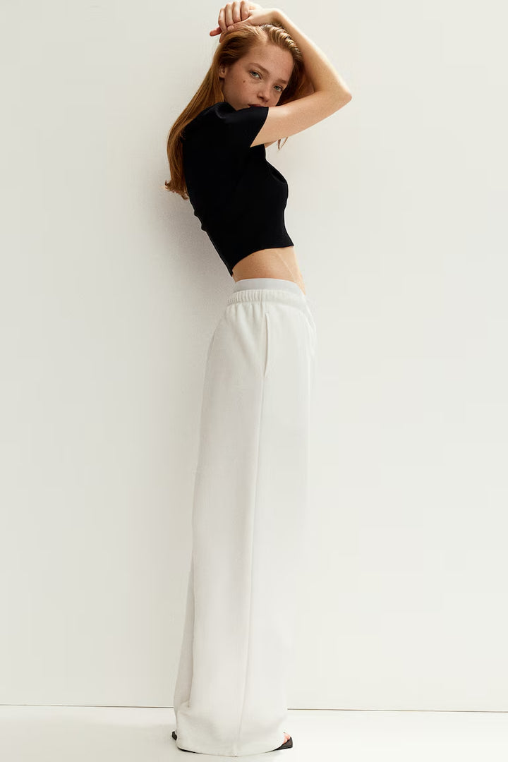 H&M RIBBED POLO SHIRT