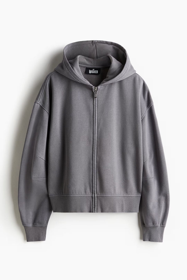 H&M Printed Hooded Jacket