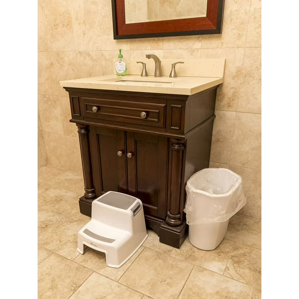 Dreambaby® 2-Up Step Stool - Grey/White