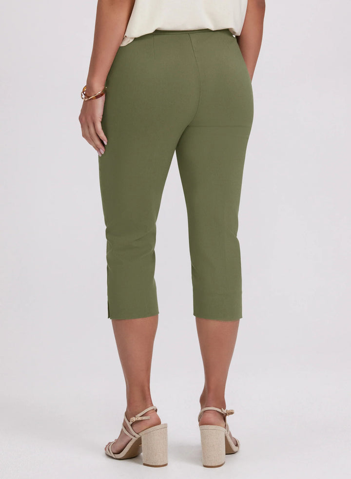 LAURA Bengaline Pull-On Capris