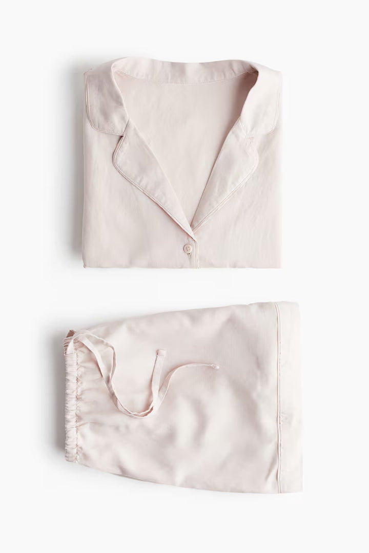 H&M Linen-Blend Pajamas