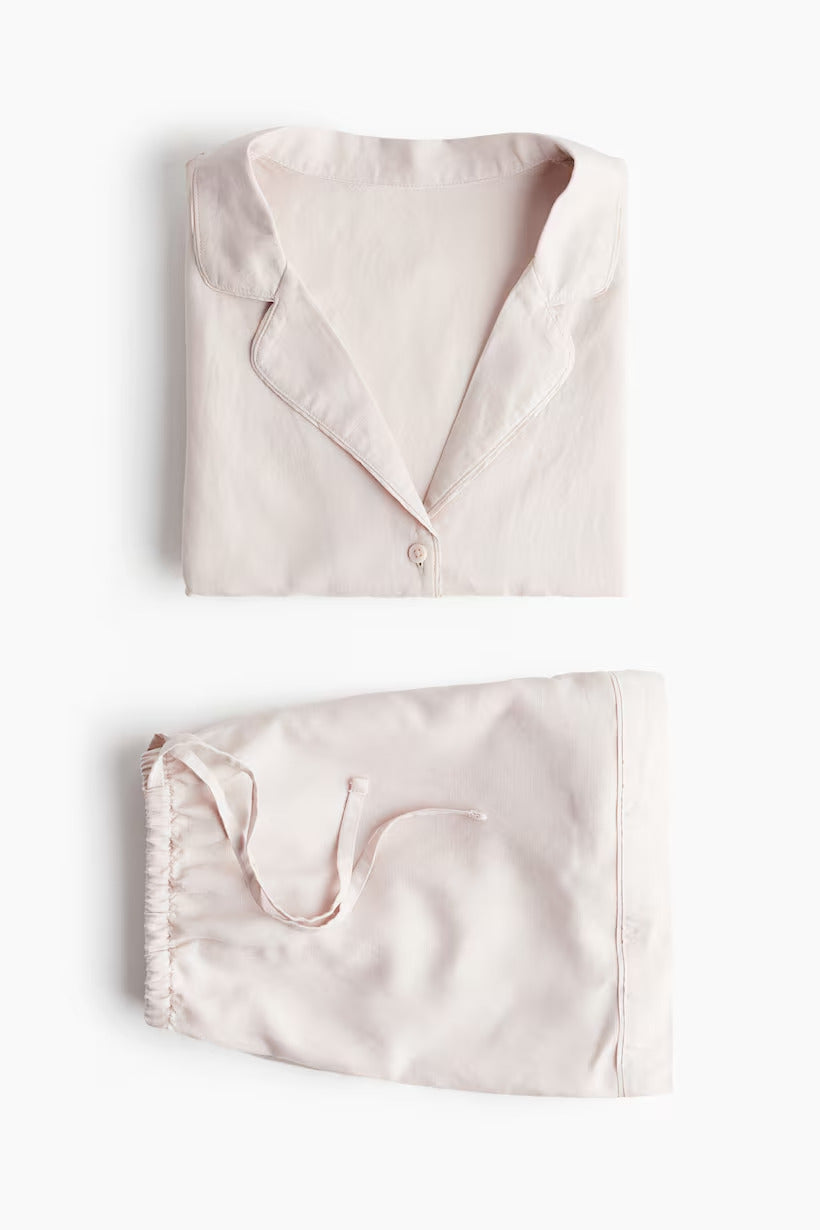 H&M Linen-Blend Pajamas