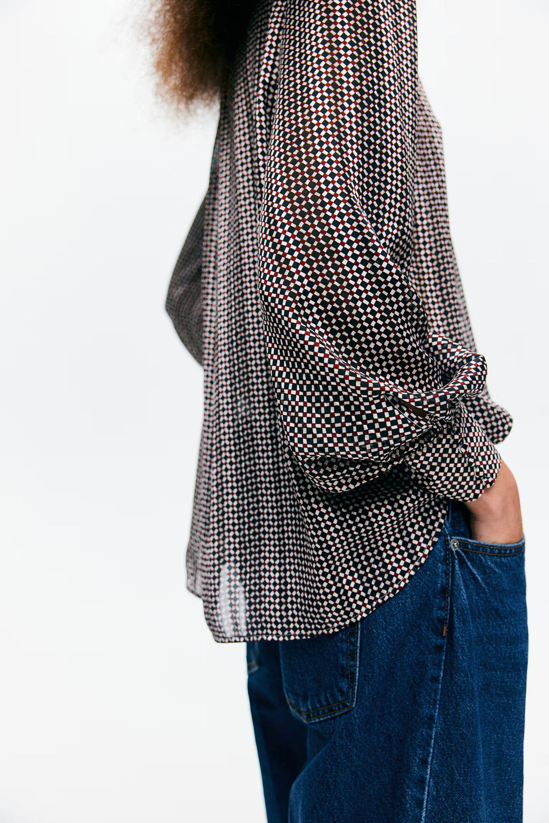 H&M Patterned Blouse