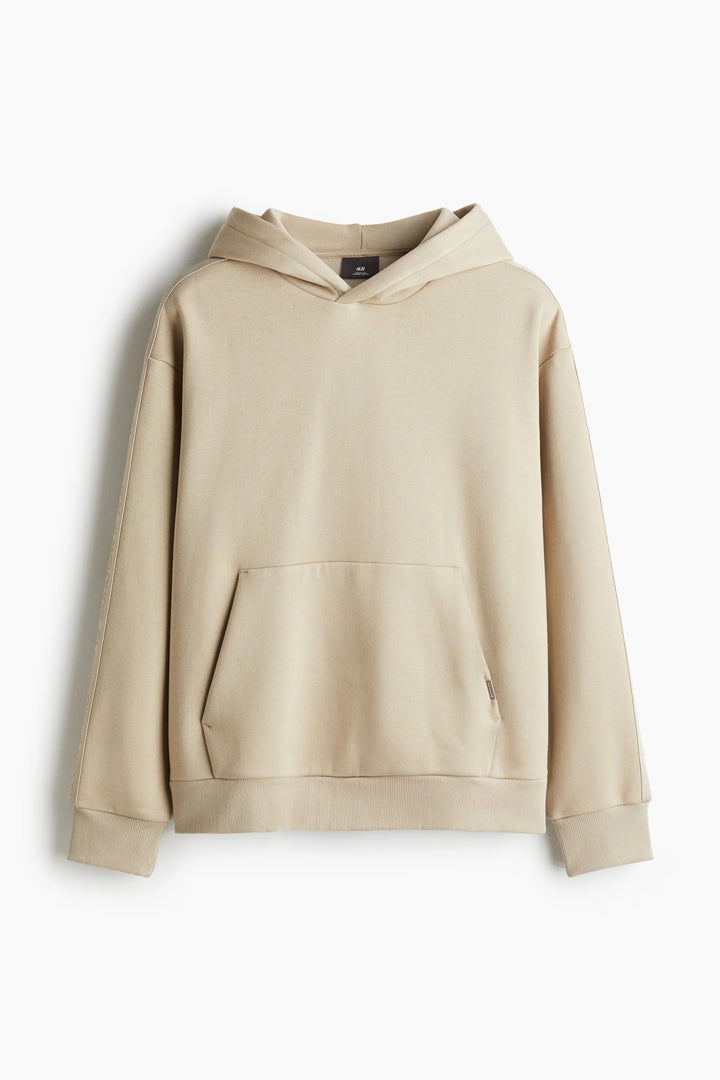 H&M Loose Fit Hoodie with Side Stripes