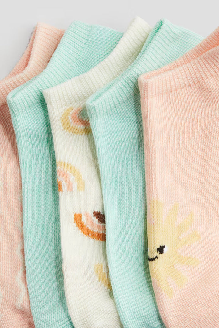 H&M 7-PACK ANKLE SOCKS