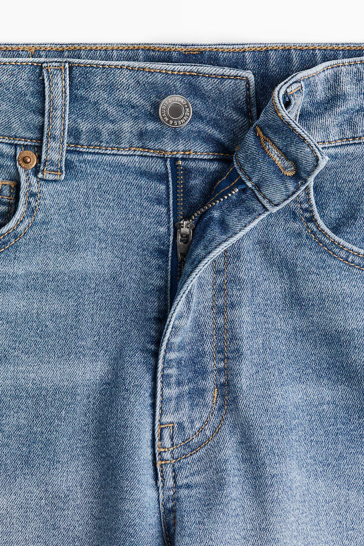 H&M SKINNY HIGH DENIM SHORTS