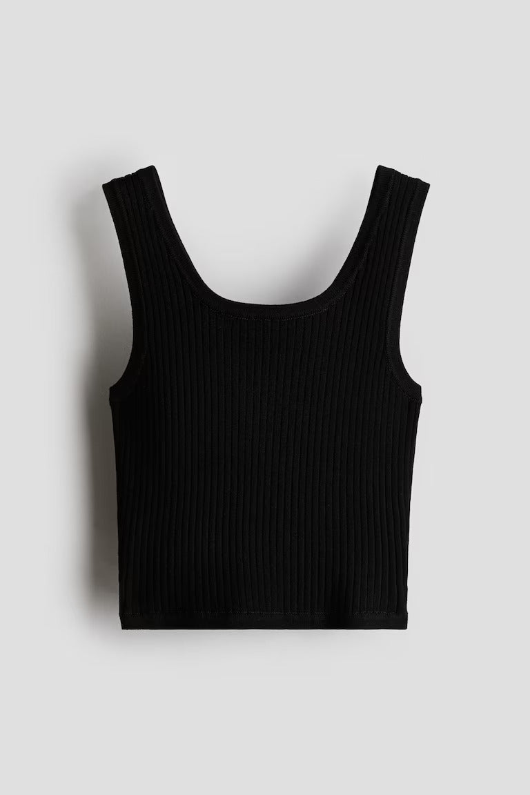 H&M RIB-KNIT TANK TOP