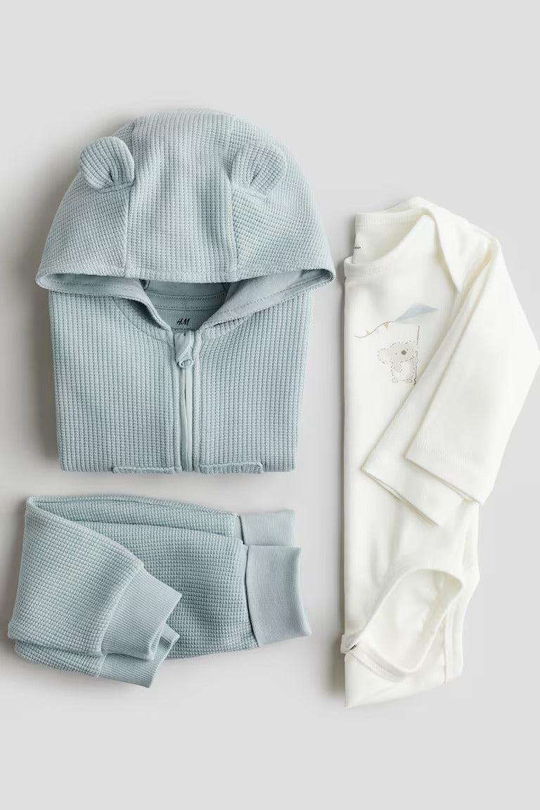 H&M 3-PIECE COTTON SET