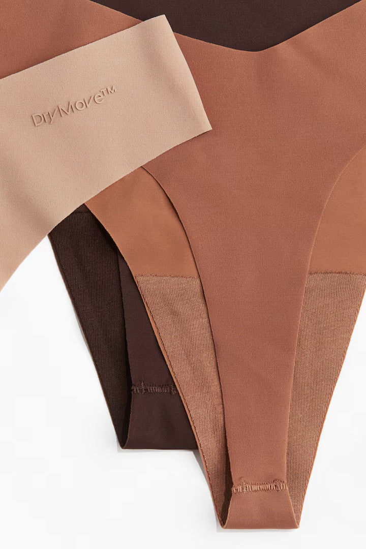 H&M 3-PACK SPORTS THONG BRIEFS WITH DRYMOVE™