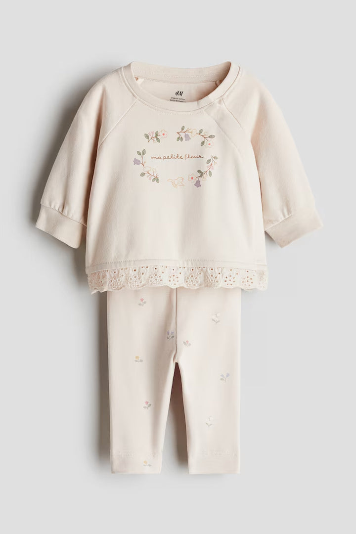 H&M 2-PIECE COTTON SET