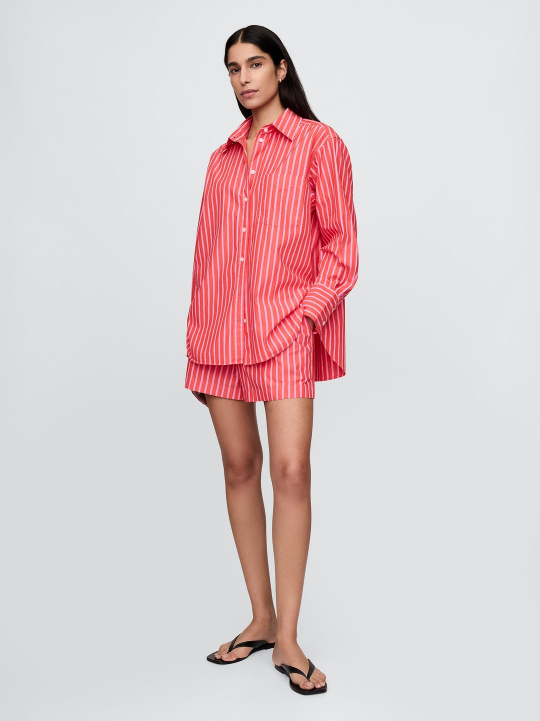 Gap Organic Cotton Poplin Big Shirt
