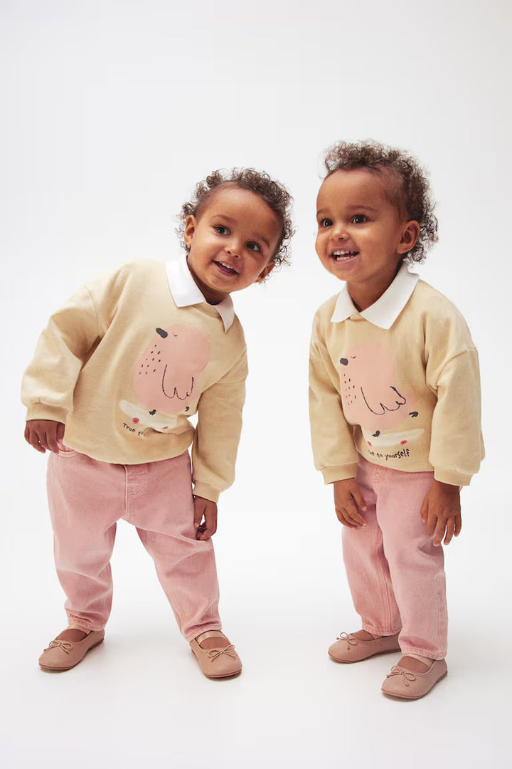 H&M PRINTED SWEATSHIRT