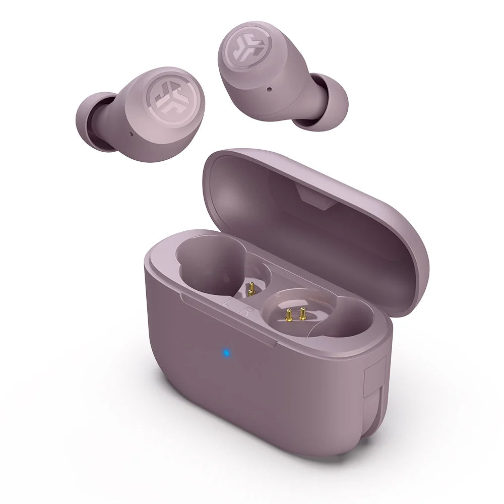 JLab Go Air Pop Bluetooth Earbuds, True Wireless with Charging Case, Lilac