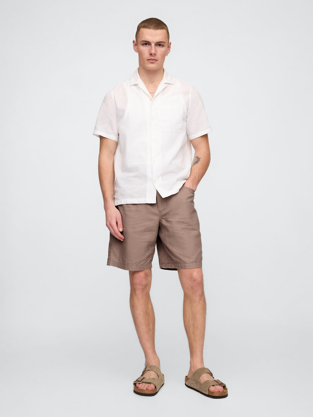 Gap Linen-Cotton Easy Shorts
