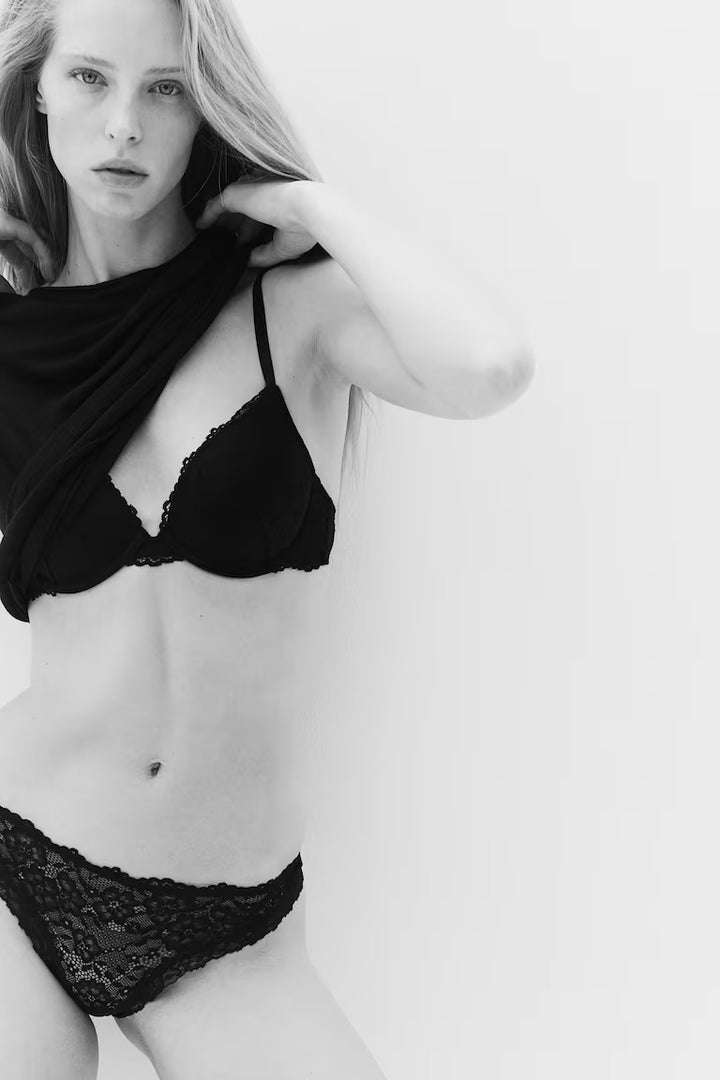 H&M LACE PUSH-UP BRA