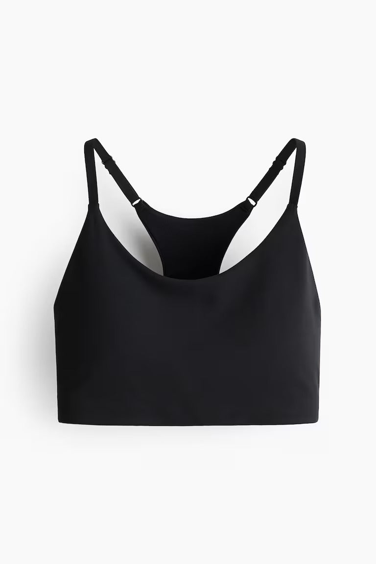 H&M LIGHT SUPPORT SPORTS BRA WITH SOFTMOVE™ LYCRA®