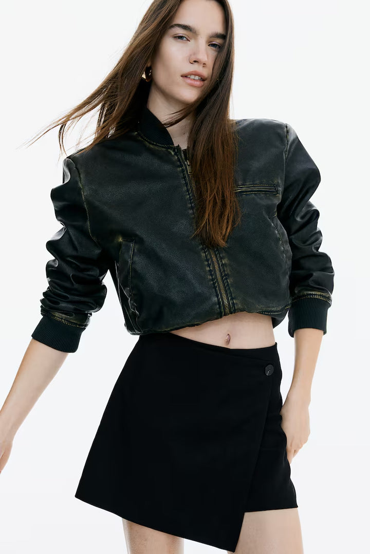 H&M WRAP SKORT