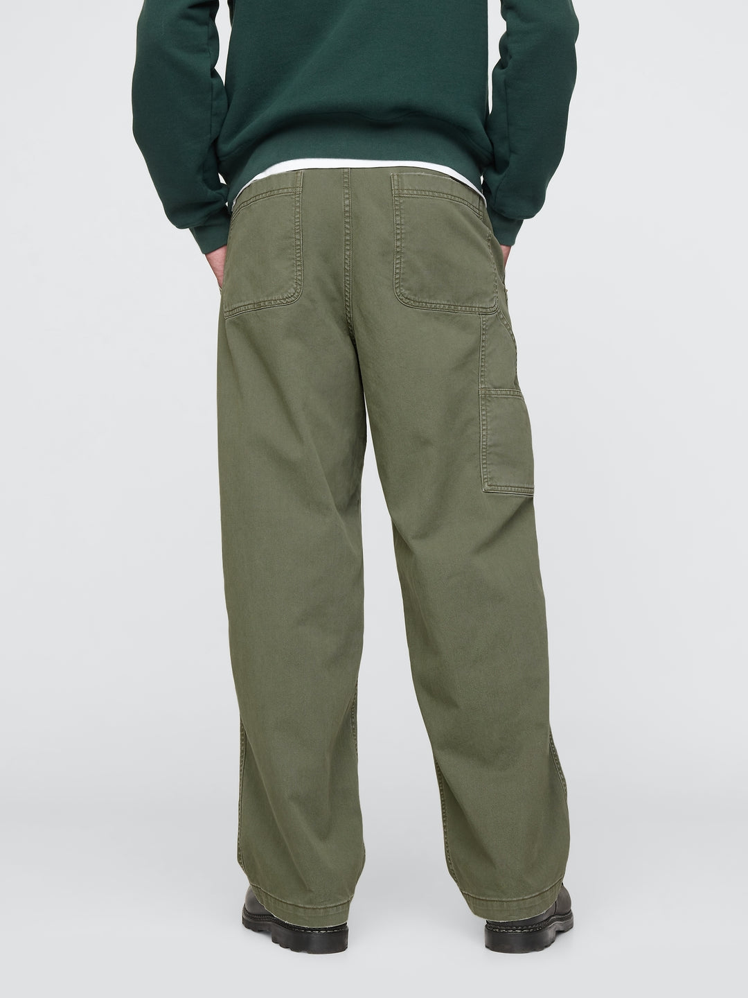 Gap Relaxed Twill Utility Khakis