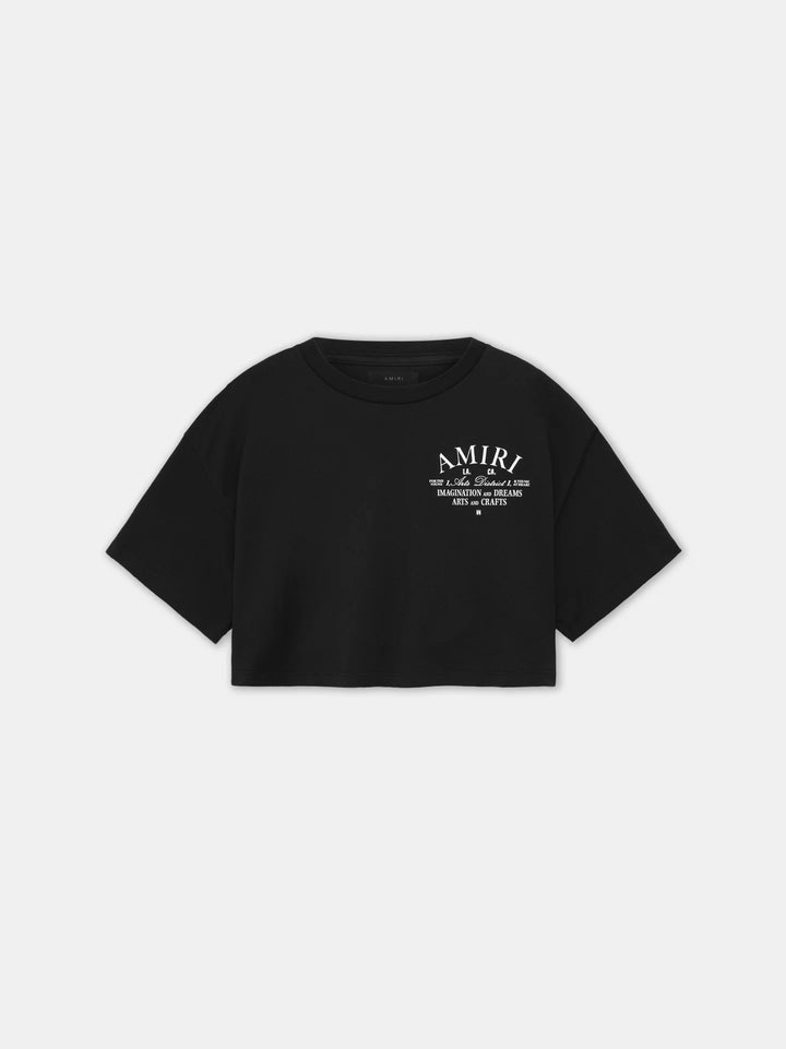 AMIRI WOMEN'S ARTS DISTRICT CROPPED TEE