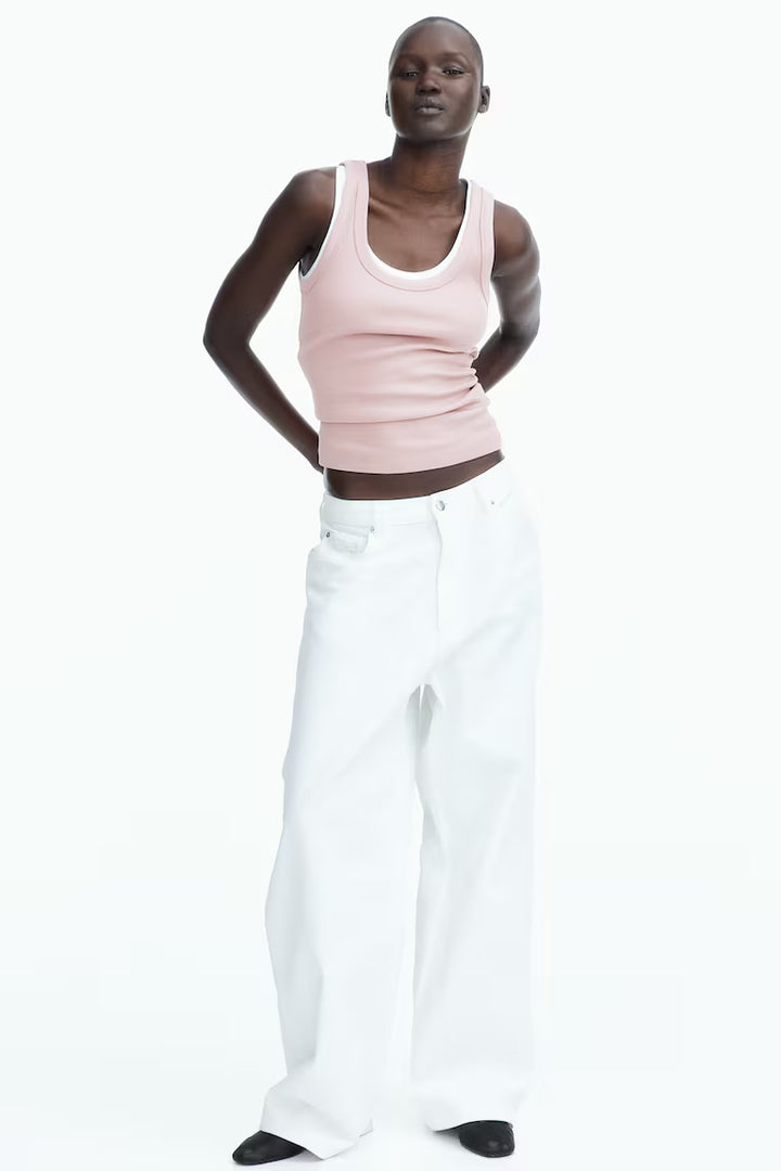 H&M RIBBED TANK TOP