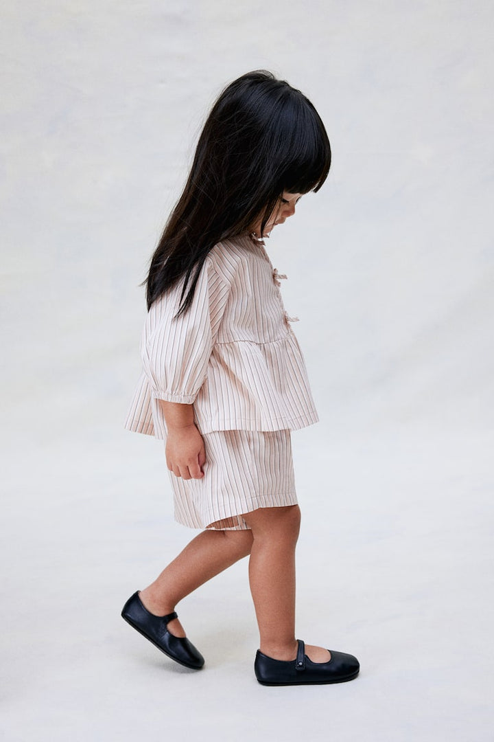 H&M 2-piece Cotton Poplin Set