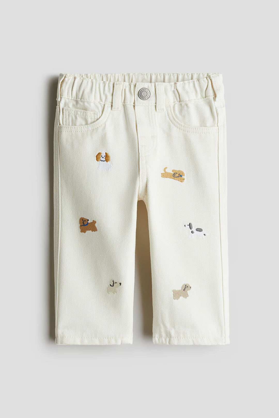 H&M Embroidery-Detail Jeans