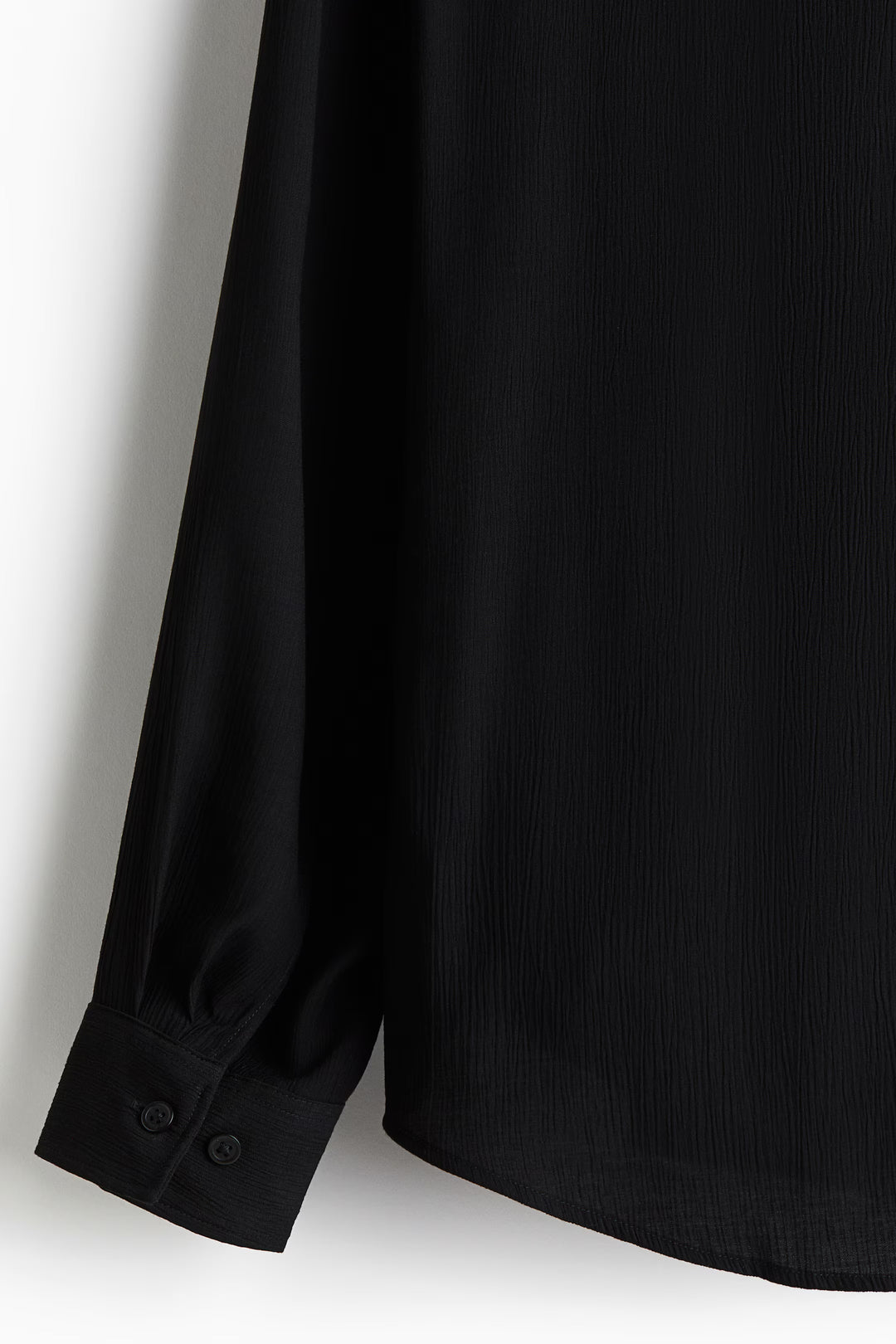 H&M Regular-Fit Crinkled Shirt