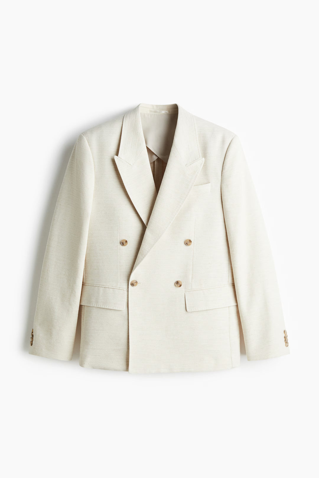 H&M Loose-Fit Double-Breasted Jacket
