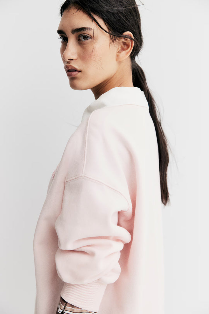 H&M Sweatshirt with Text Motif