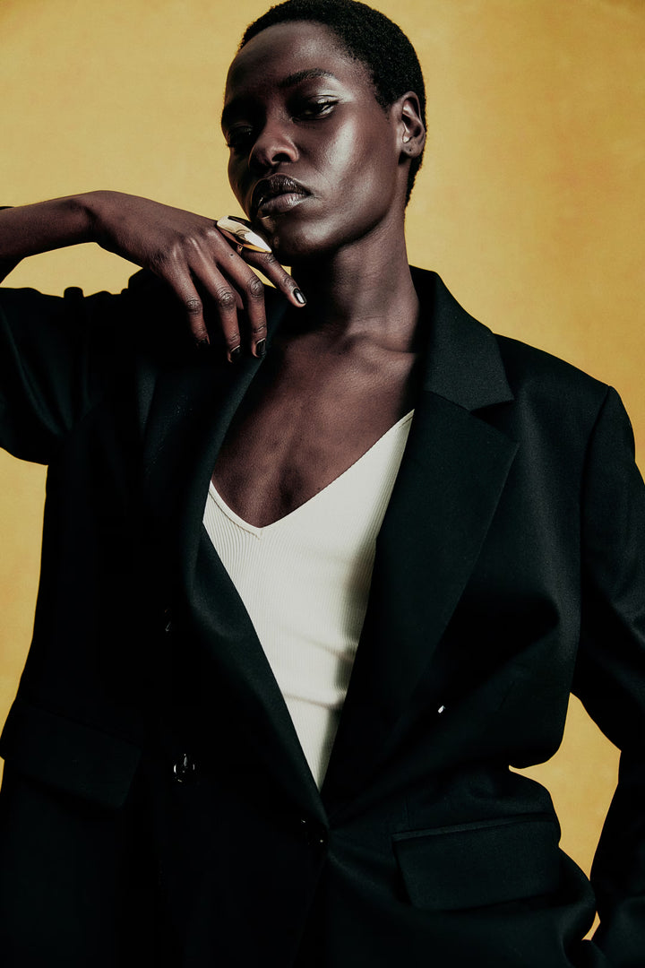 H&M Double-Breasted Blazer