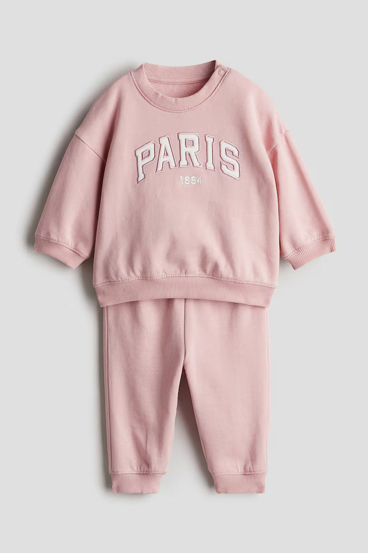 H&M 2-piece Set with Text Motif