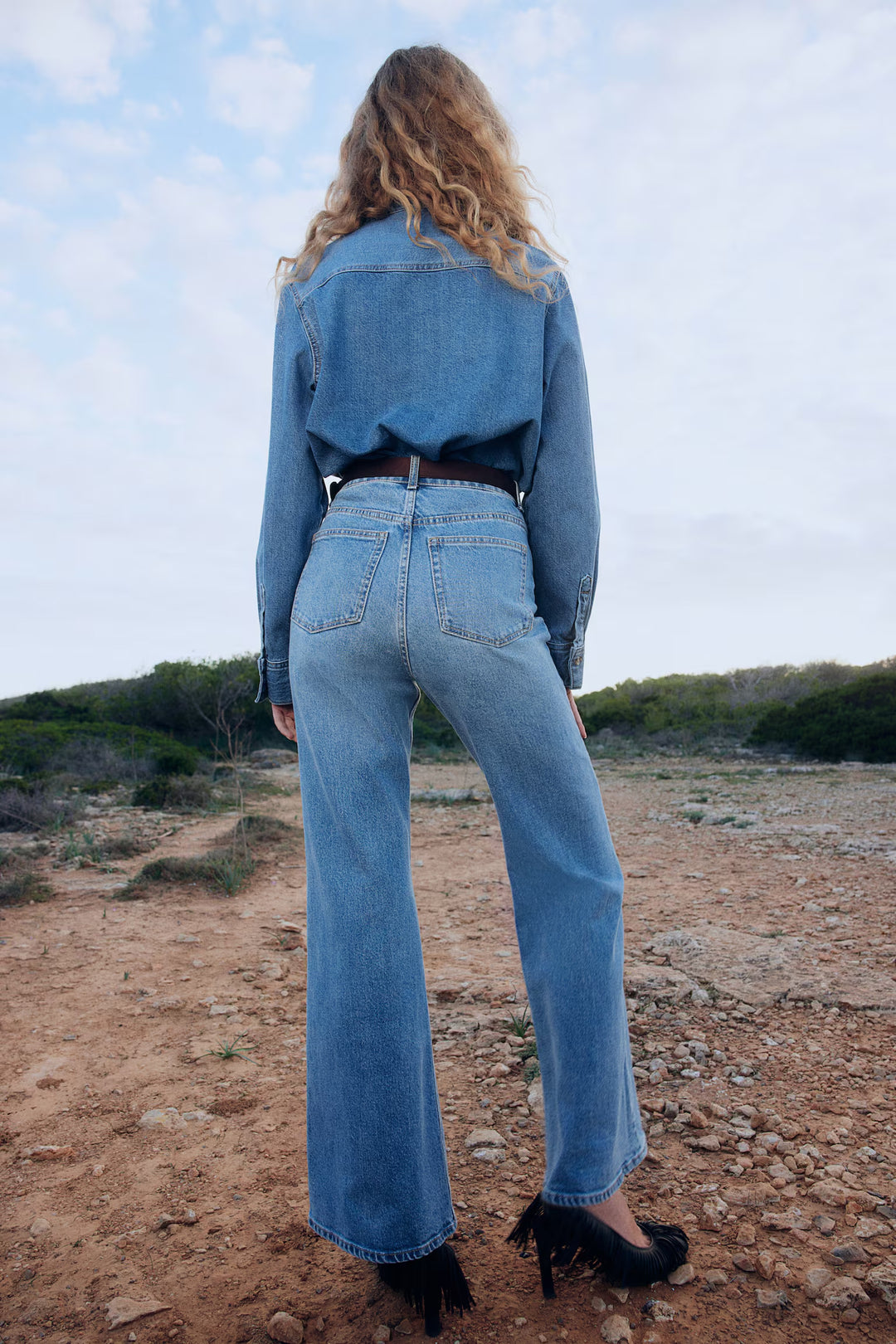 H&M Flared High Jeans