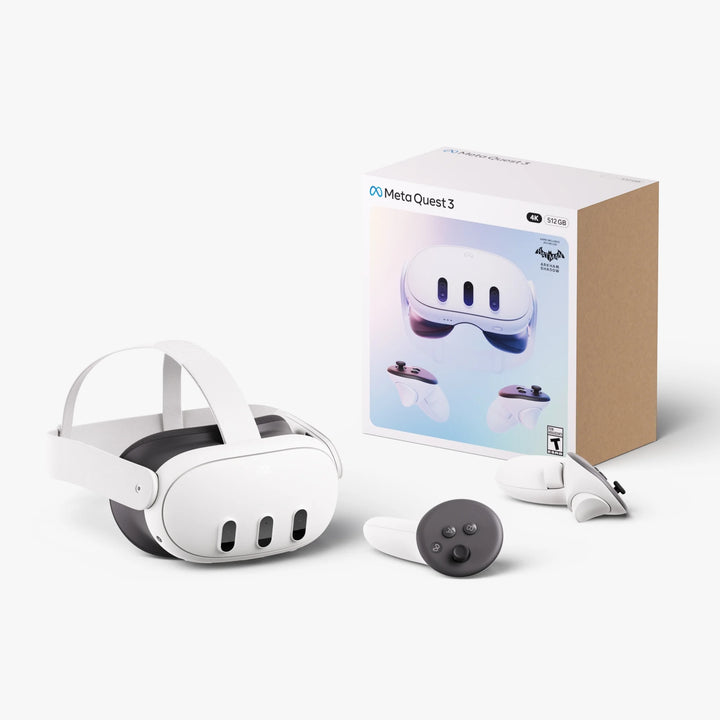Meta Quest 3 512GB – Get Batman: Arkham Shadow and a 3-Month Trial of Meta Horizon+ Included – All-in-One Headset