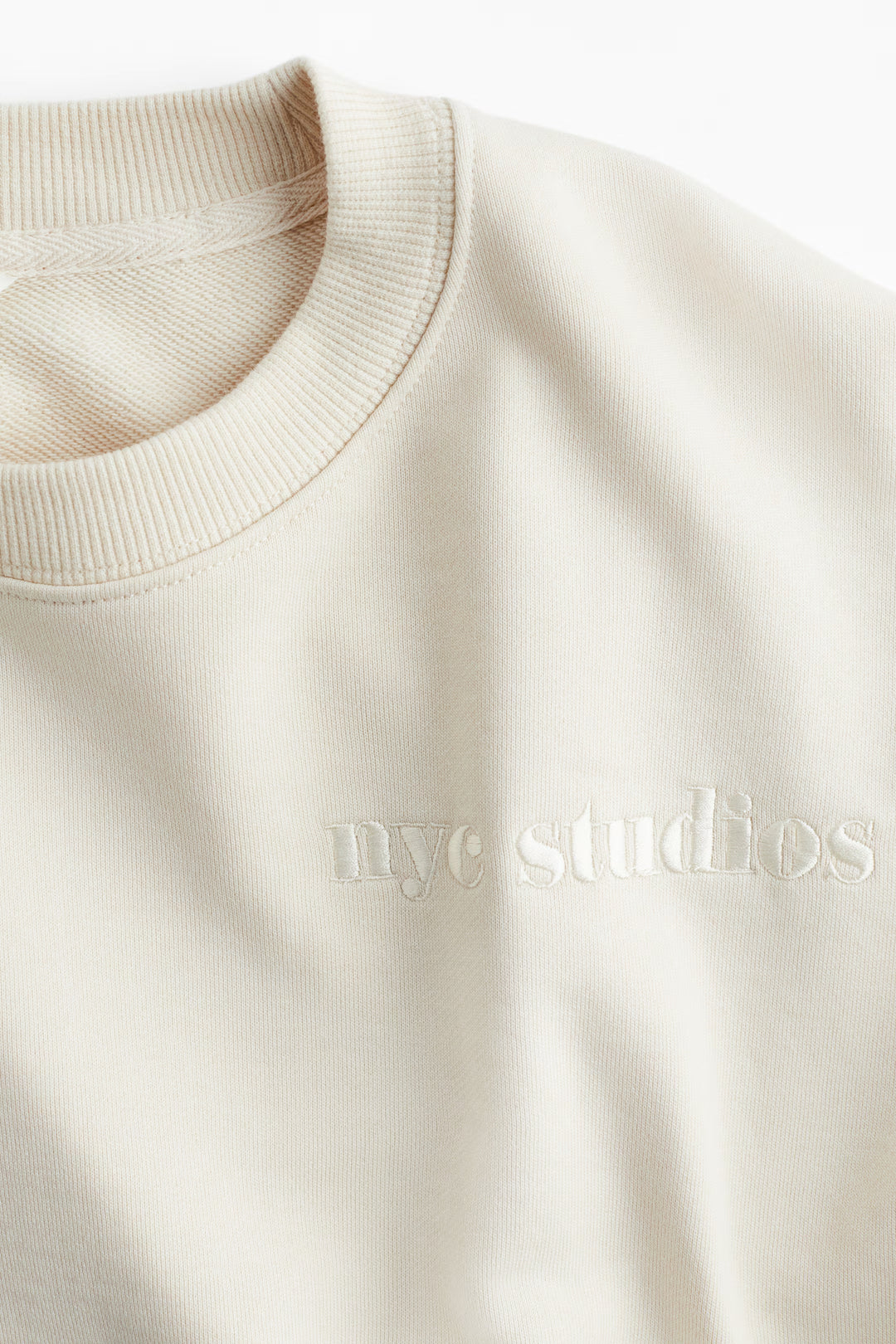 H&M Sweatshirt with Text Motif