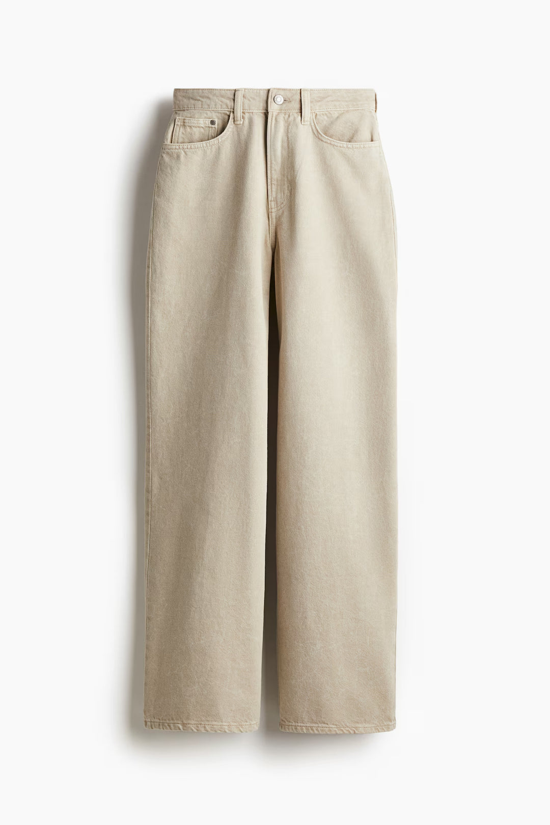 H&M Curvy Fit Wide Ultra High Jeans