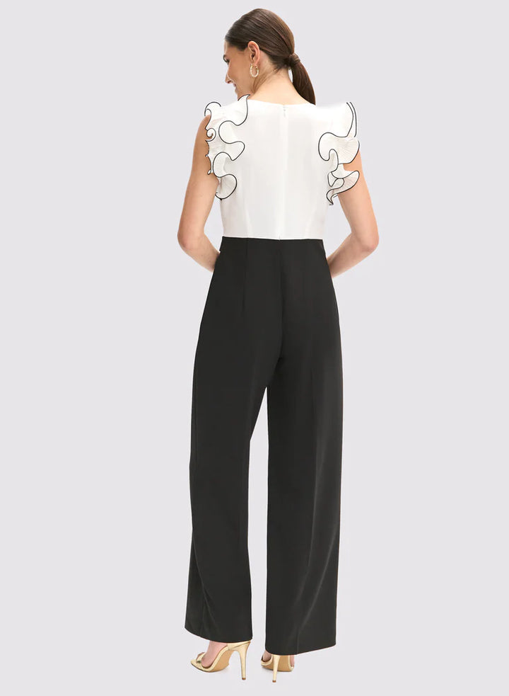 LAURA Sleeveless Wide-Leg Jumpsuit