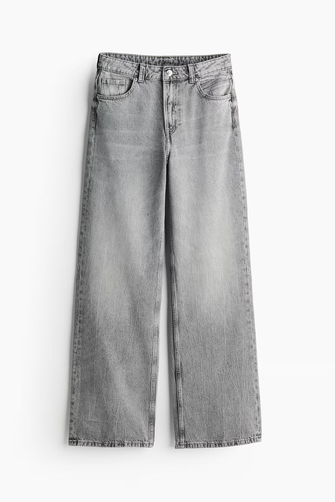 H&M Bleecker High Rise Wide Leg Jeans