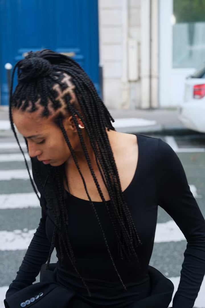 H&M RIBBED TOP