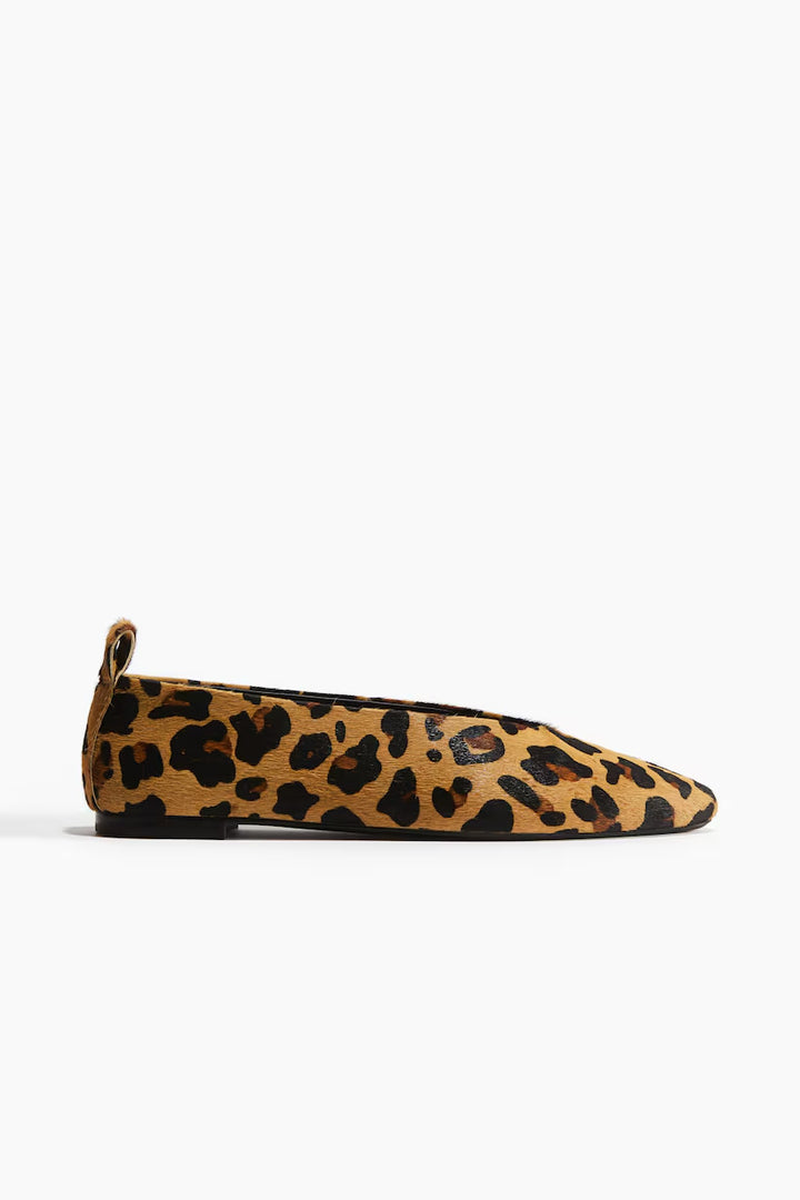 H&M Leather Ballet Flats
