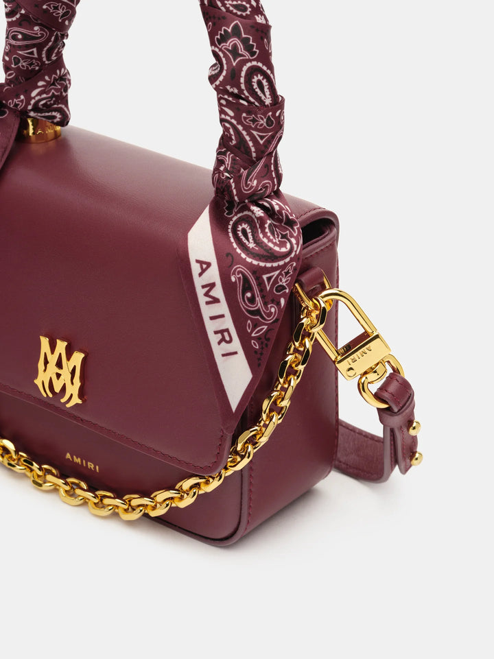 AMIRI WOMEN'S MICRO MA BAG WITH CHAIN HANDLE