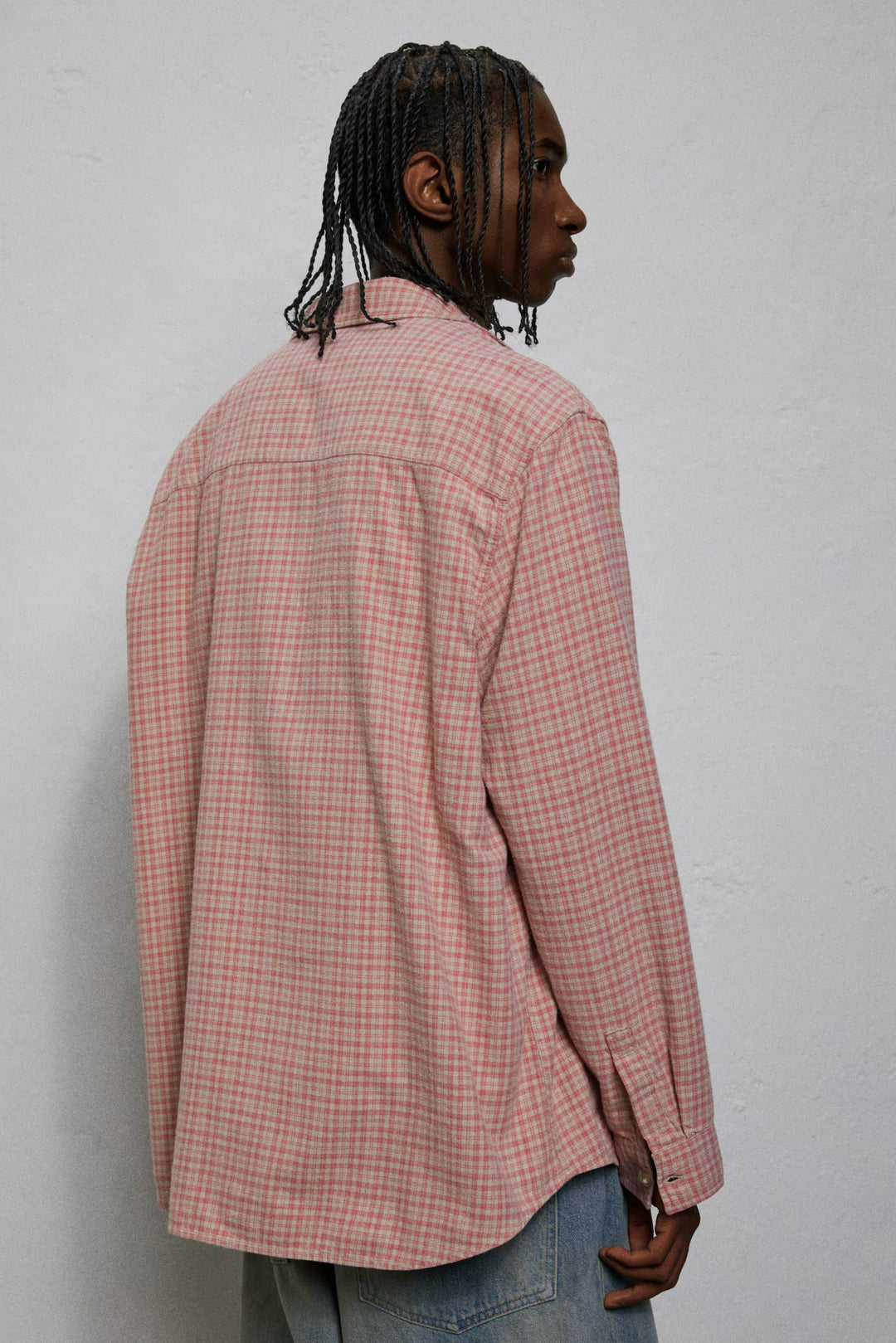 H&M Loose-Fit Flannel Shirt