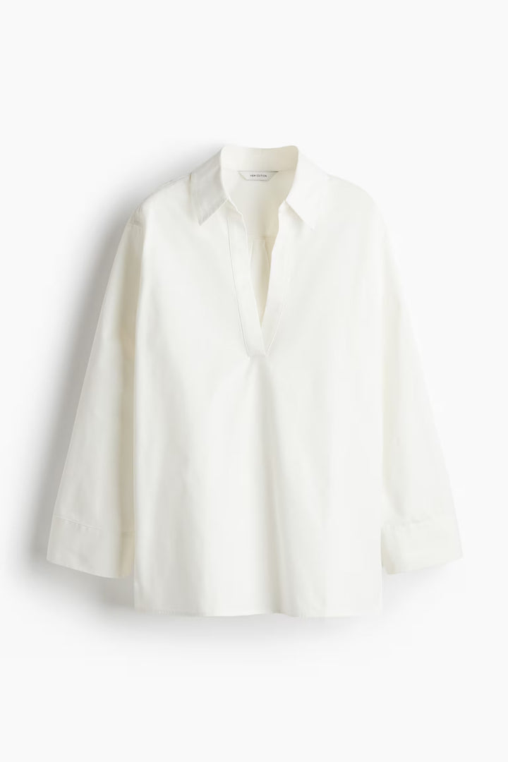 H&M Popover poplin shirt