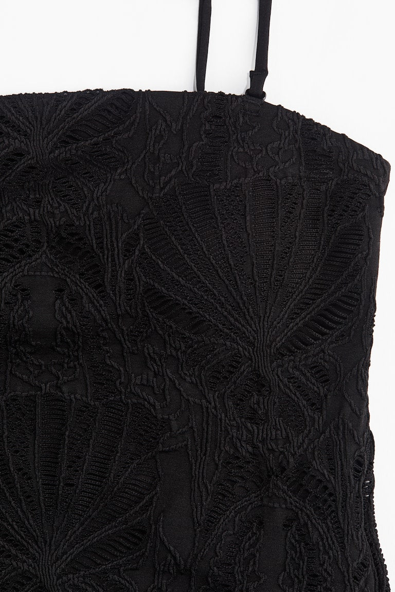 H&M Padded-Cup Bandeau Swimsuit