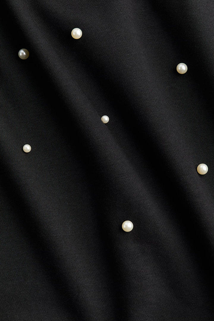 H&M Oversized Embellished Sweatshirt